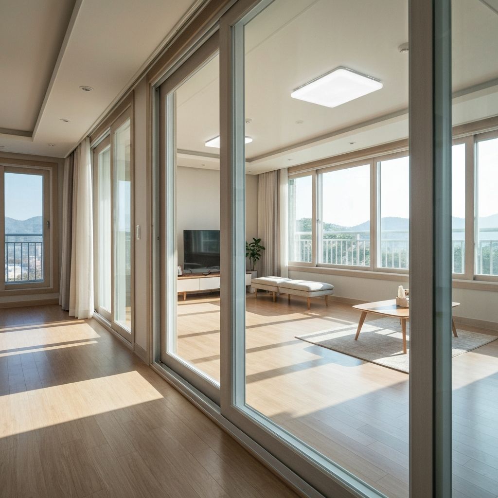 창틀·샤시 청소